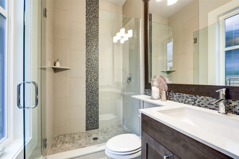 Tile-Accented Shower